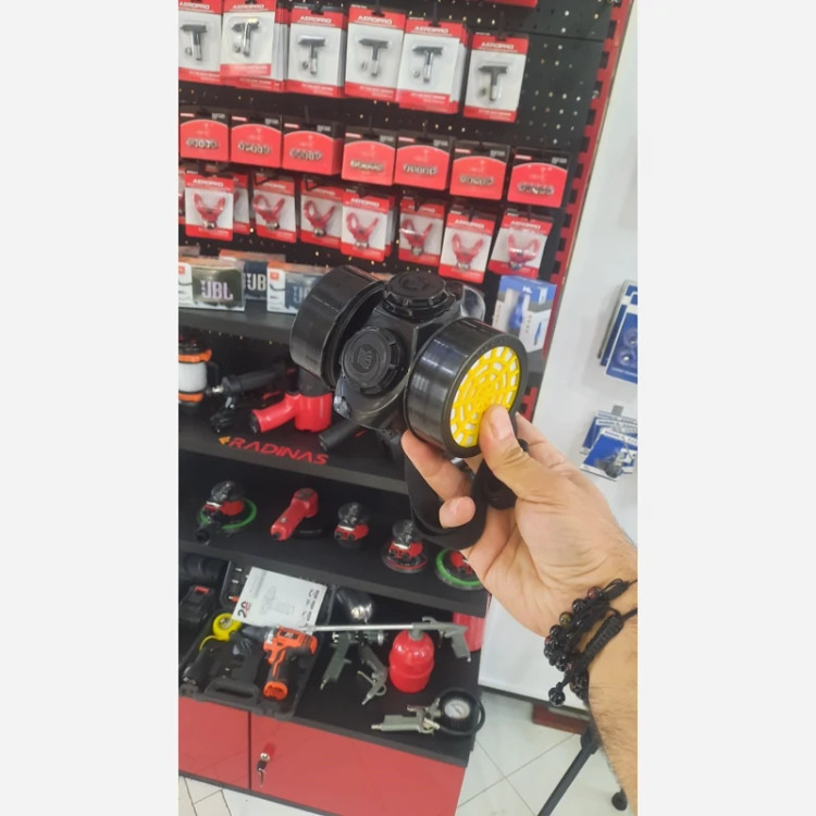 ماسک دو فیلتر سیلیکونی (پس کرایه)