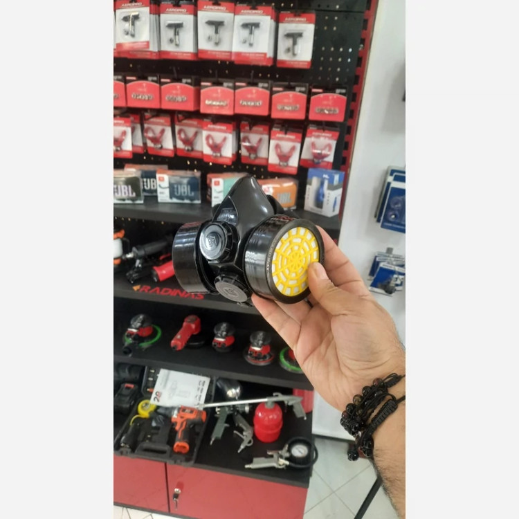 ماسک دو فیلتر سیلیکونی (پس کرایه)